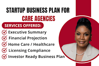 write group home, aba therapy, daycare start up business plan and financial plan