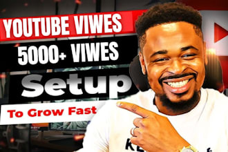 you will get organic 2000 non drop youtube views