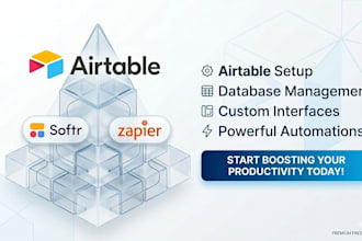 build airtable automations, dashboards and custom database systems