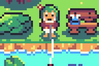 create pixel art assets, sprites, and tilesets for videogames