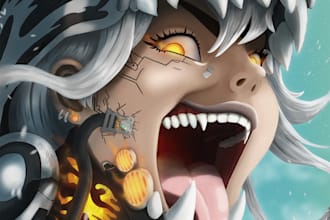 create a custom character illustration