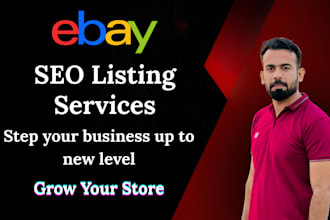 do ebay listing ,ebay product listing for you