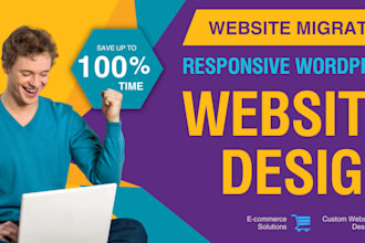 design modern wordpress website or redesign wordpress site