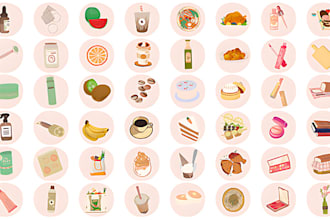 provide digital stickers for digital planner journal or for etsy