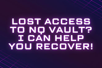 help you decrypt and recover your encrypted nq vault files
