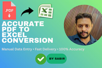 convert PDF to excel, PDF to word, or any file conversion