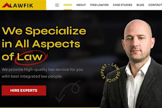 attorney website builder legal services wordpress website law office portfolio