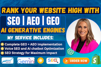 do monthly website local off page SEO aeo, GEO backlinks building for ai search
