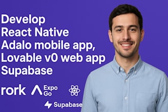 do rork budibase react native adalo mobile app lovable,v0,supabase, onspaceai
