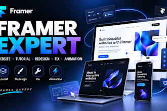 framer tutorial framer website redesign fix framer animation framer developer