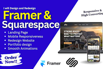 squarespace website framer tutorial framer redesign squarespace framer animation