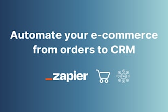 integrate your e commerce and automate orders crm and emails