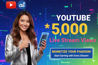 do increase 1000 youtube live stream views instantly