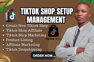 setup tiktok shop tiktok shopify dropshipping store manage fb ig shop 30k profit