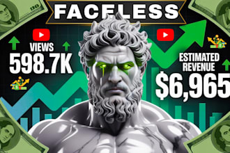 do faceless video editing and faceless channel setup