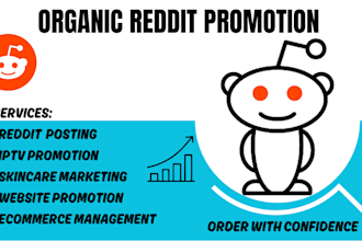 promote ai app, skincare, crypto token, ecommerce product with reddit marketing