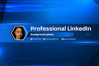 design a professional linkedin banner to stand out