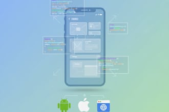 build a custom flutter app for android and ios
