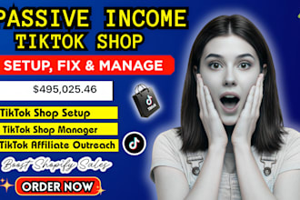 tiktok shop setup, shopify dropshipping, tiktok shop manager, tiktok affiliate