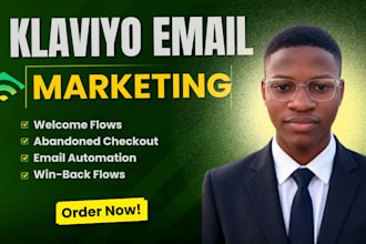 setup klaviyo email marketing flows for shopify marketing