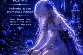 develop and write your story for games, anime, comics, or books