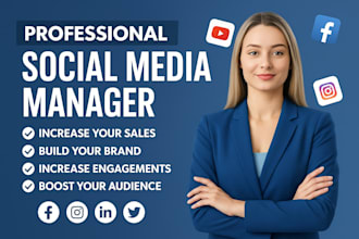 social media content manager, social media ads marketing manager post scheduling