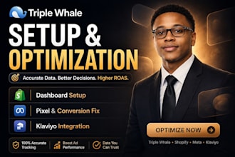 fix shopify tracking, meta pixel, ga4 and triple whale setup