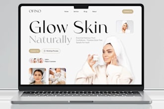 build beauty shopify store skincare website cosmetics lipsticks skincare