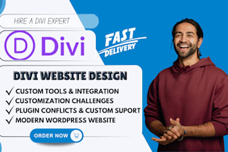 build divi wordpress website design divi website redesign with divi theme expert