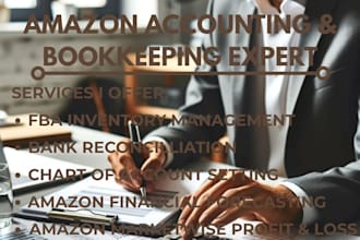 do ecommerce accounting, amazon bookkeeping, quickbooks, UK vat and UK tax