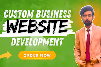 build a custom responsive business website that drives traffic