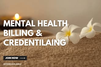 do mental health billing and credentialing services