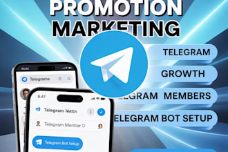 telegram promotion telegram marketing telegram members bot setup