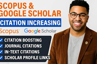 increase google scholar citation, scopus citation, backdated citation, h index