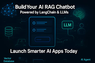build rag chatbot with langchain, llm, opensource, agentic ai, vector databases