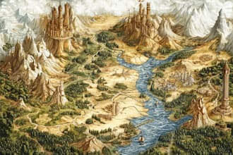 make a fantasy map for your dnd game