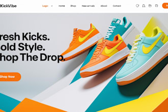 design sneakers shopify store sneakers website shoe website sneakers shopify SEO