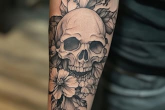 create tattoo design, custom tattoo design