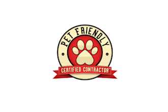 design best quality pets safe and homeowners confident logo