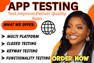provide manual app testing with real users and full QA documentation
