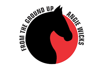 design elegant female horse riding coach logo