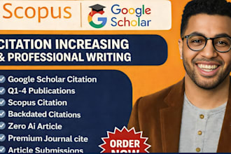 increase citations in google scholar for a top indexed journal
