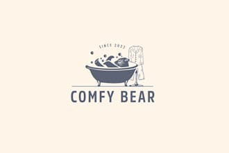 design earthy natural small batch family owned soap company logo