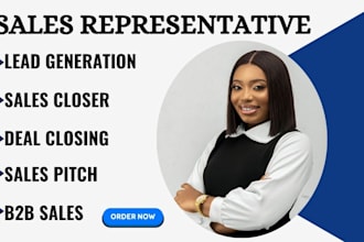 sales closer lead generator sales representative sales b2b lead online sales