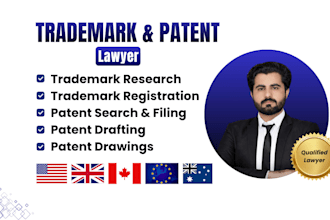 be your trademark and patent lawyer