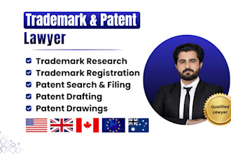 be your trademark and patent lawyer