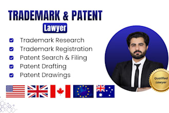 be your trademark and patent lawyer