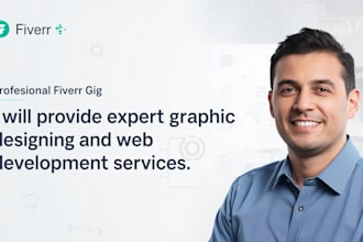 provide expert graphic designing and web development
