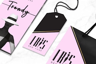 create a modern minimalist and trendy business logo