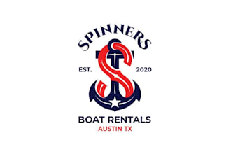 design premium catchy boat rental logo
